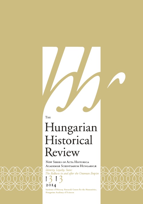 New Special Thematic Issues of The Hungarian Historical Review